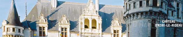 chateau Azay-le-Rideau val de Loire à 59km du gite de France le logis d'Adrienne