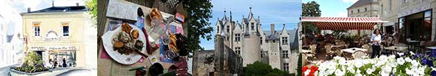 restaurant La Barbacane à Montreuil-Bellay à 3km du gite de France le logis d’Adrienne