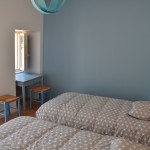 La chambre bleu indien